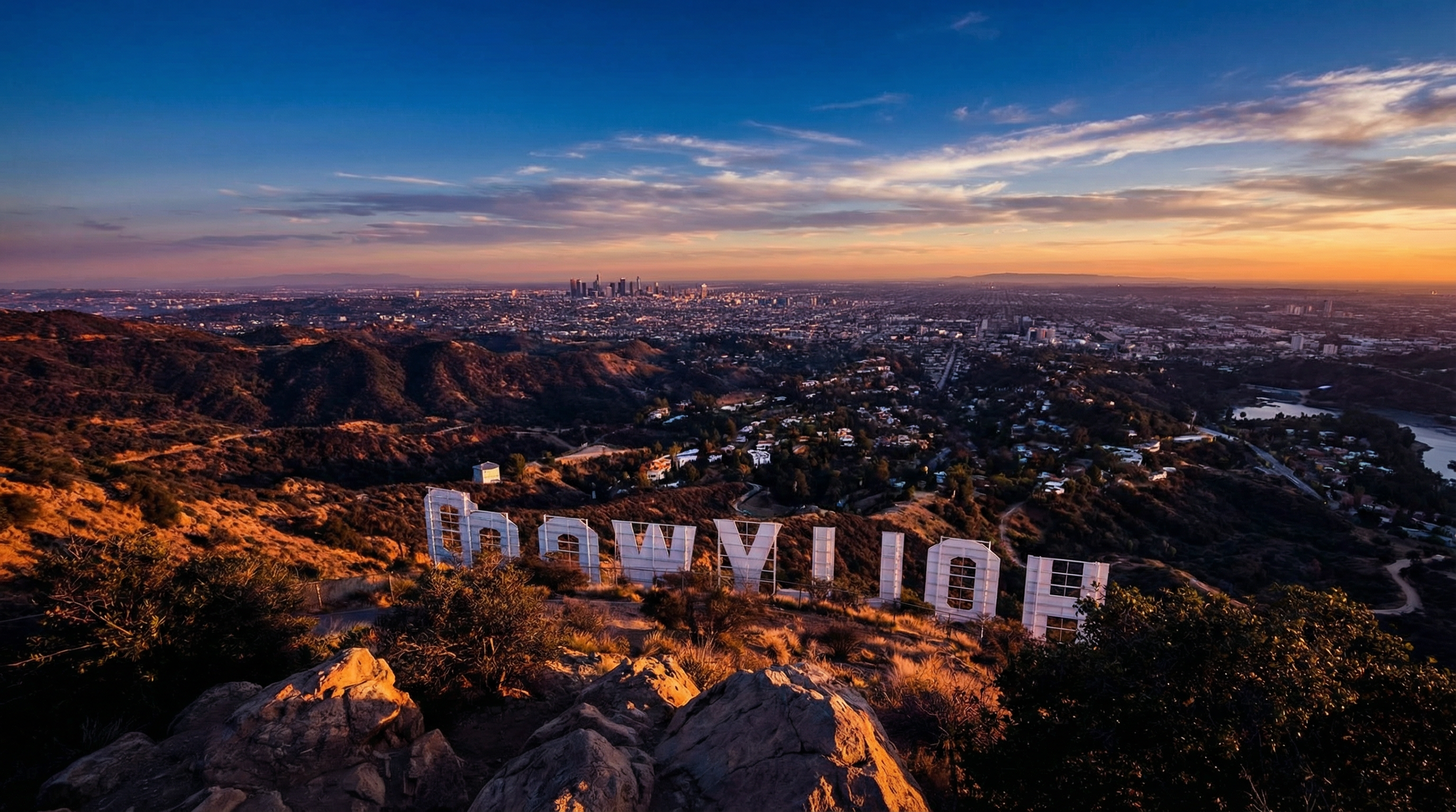 自由行動 → ロサンゼルス出発